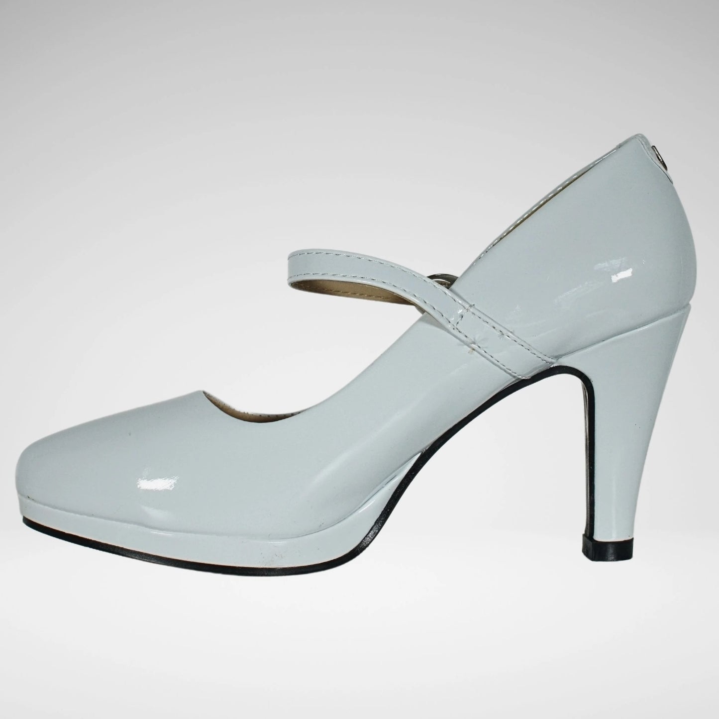 PIERRE CARDIN LIANE 3 PATENT SHOE | WHITE