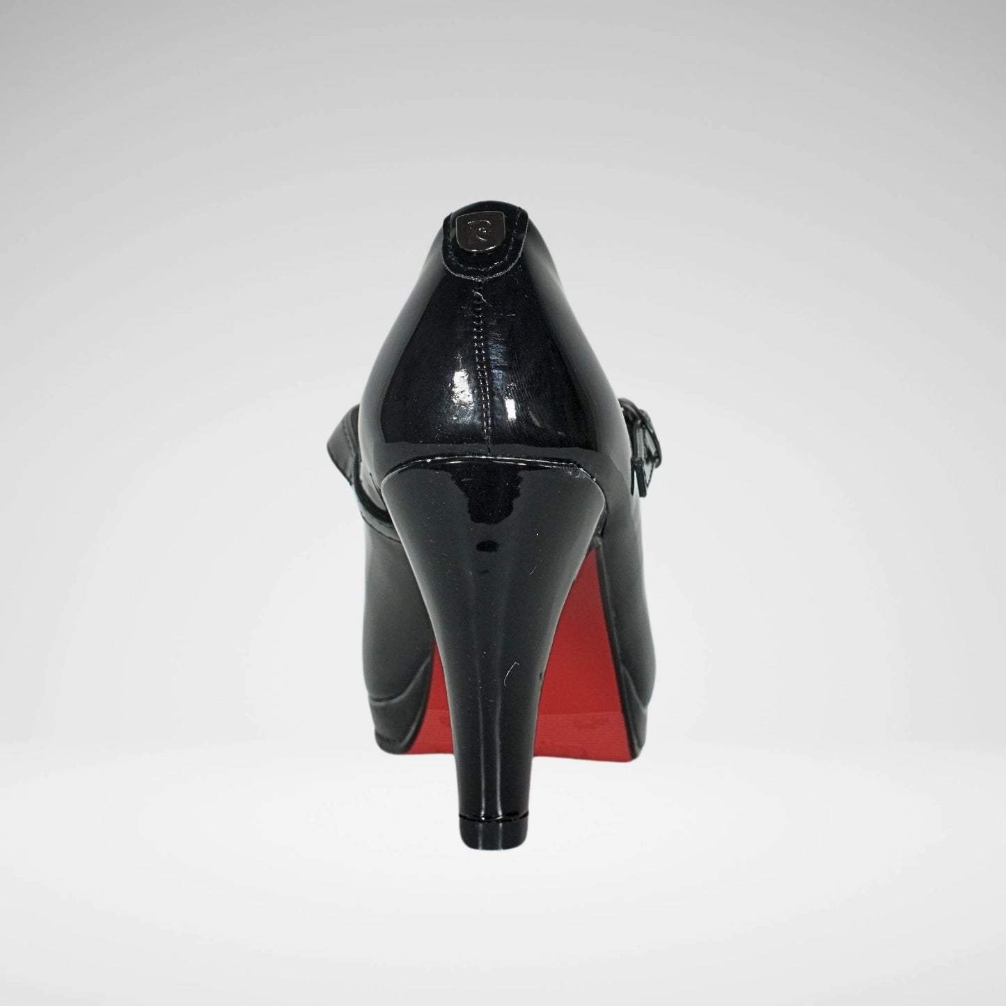 PIERRE CARDIN LIANE3 PATENT SHOE | BLACK