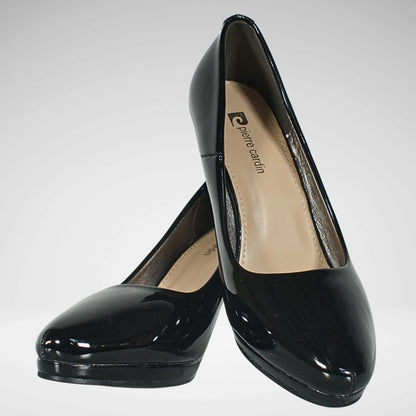 PIERRE CARDIN LIANE4F SHOE | BLACK PATENT