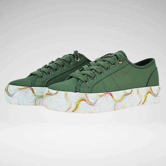 Pierre Cardin Lille 2 Sneaker | Olive