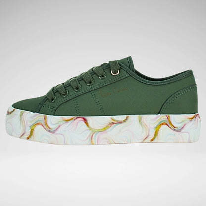 Pierre Cardin Lille 2 Sneaker | Olive