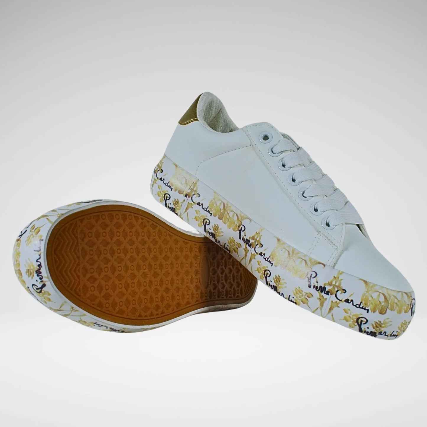 Pierre Cardin Fleur De Lis 1 Sneaker | White