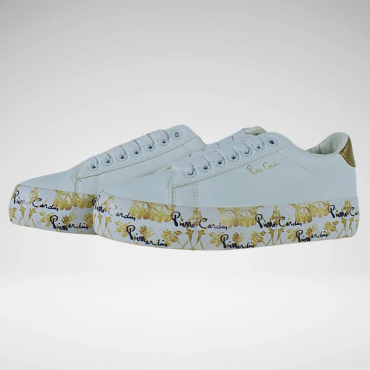 Pierre Cardin Fleur De Lis 1 Sneaker | White