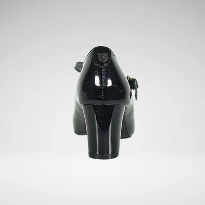 PIERRE CARDIN MATILDA2 FML SHOE | BLACK PATENT