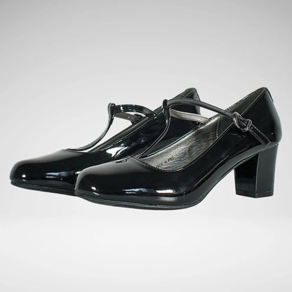 PIERRE CARDIN MATILDA2 FML SHOE | BLACK PATENT