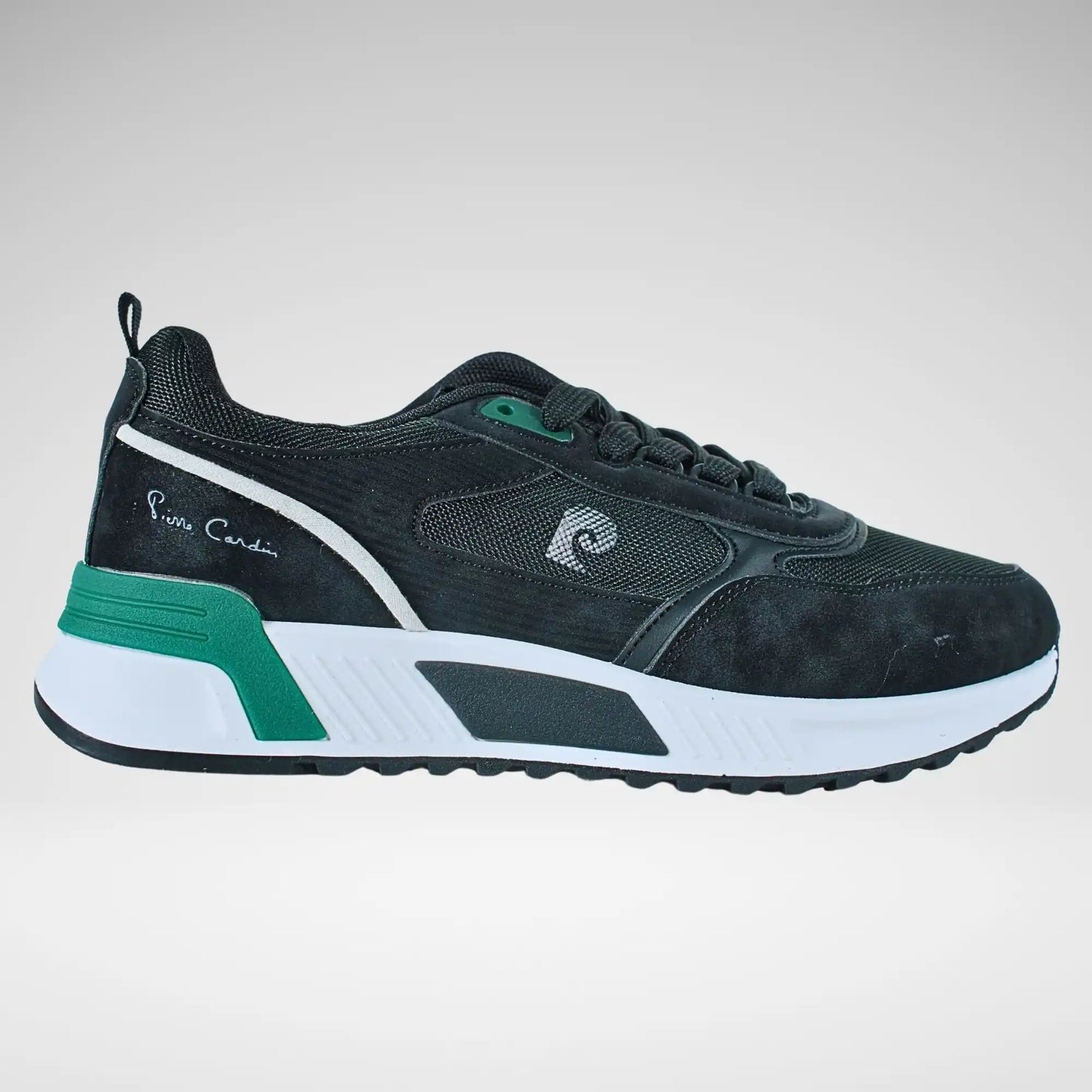 Pierre Cardin Felix Sneaker | Black/Green