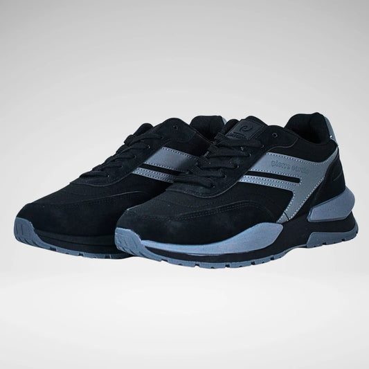 Pierre Cardin Men's Sneaker | Black/Grey