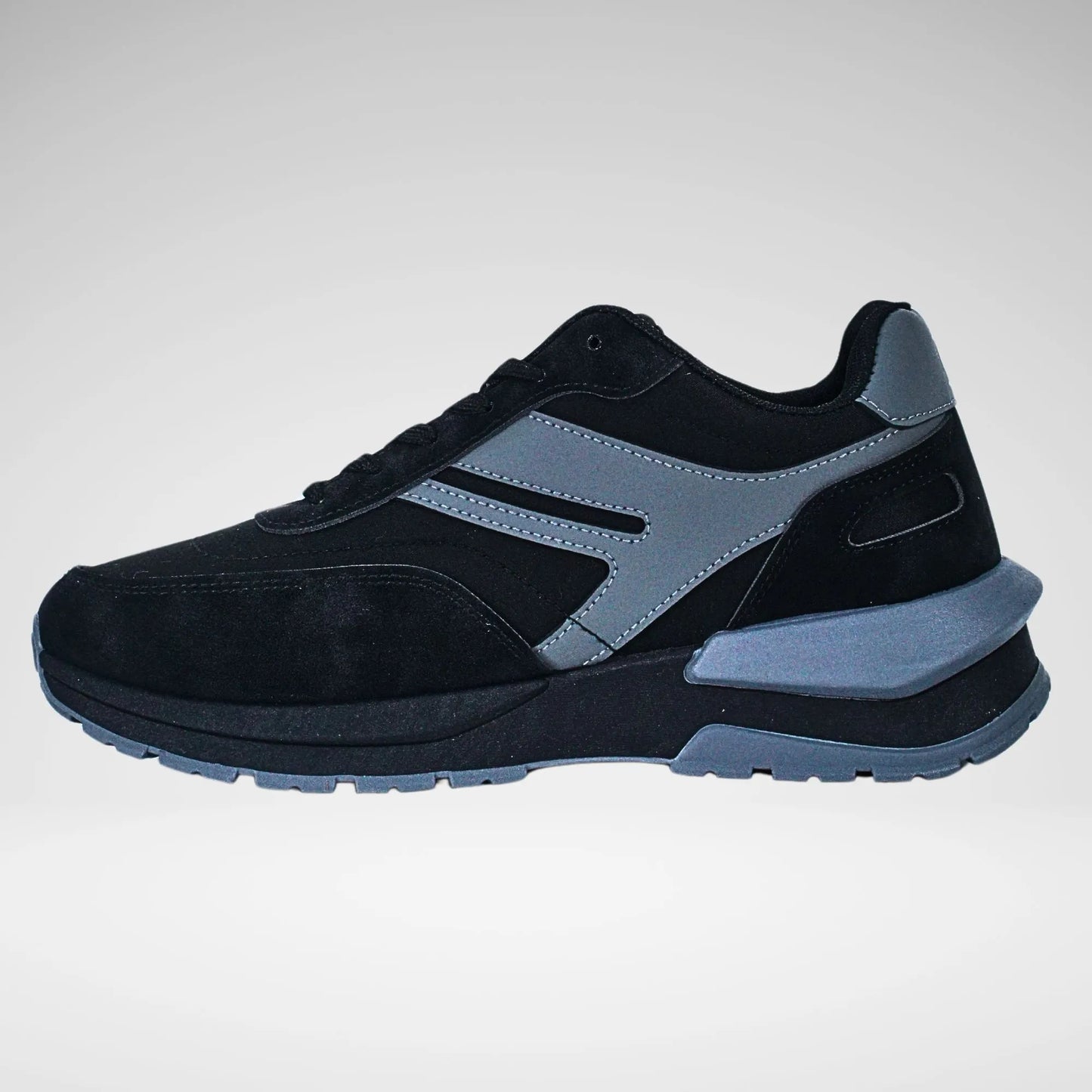 Pierre Cardin Men's Sneaker | Black/Grey