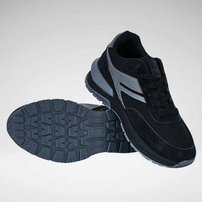 Pierre Cardin Men's Sneaker | Black/Grey