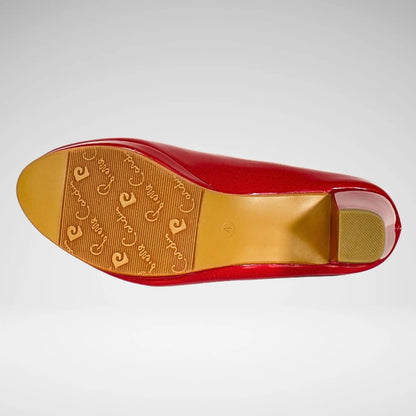 Pierre Cardin Milly Formal Shoe | Red