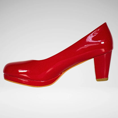 Pierre Cardin Milly Formal Shoe | Red