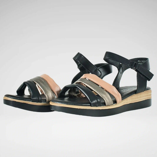 Pierre Cardin Minate Sandal | Black
