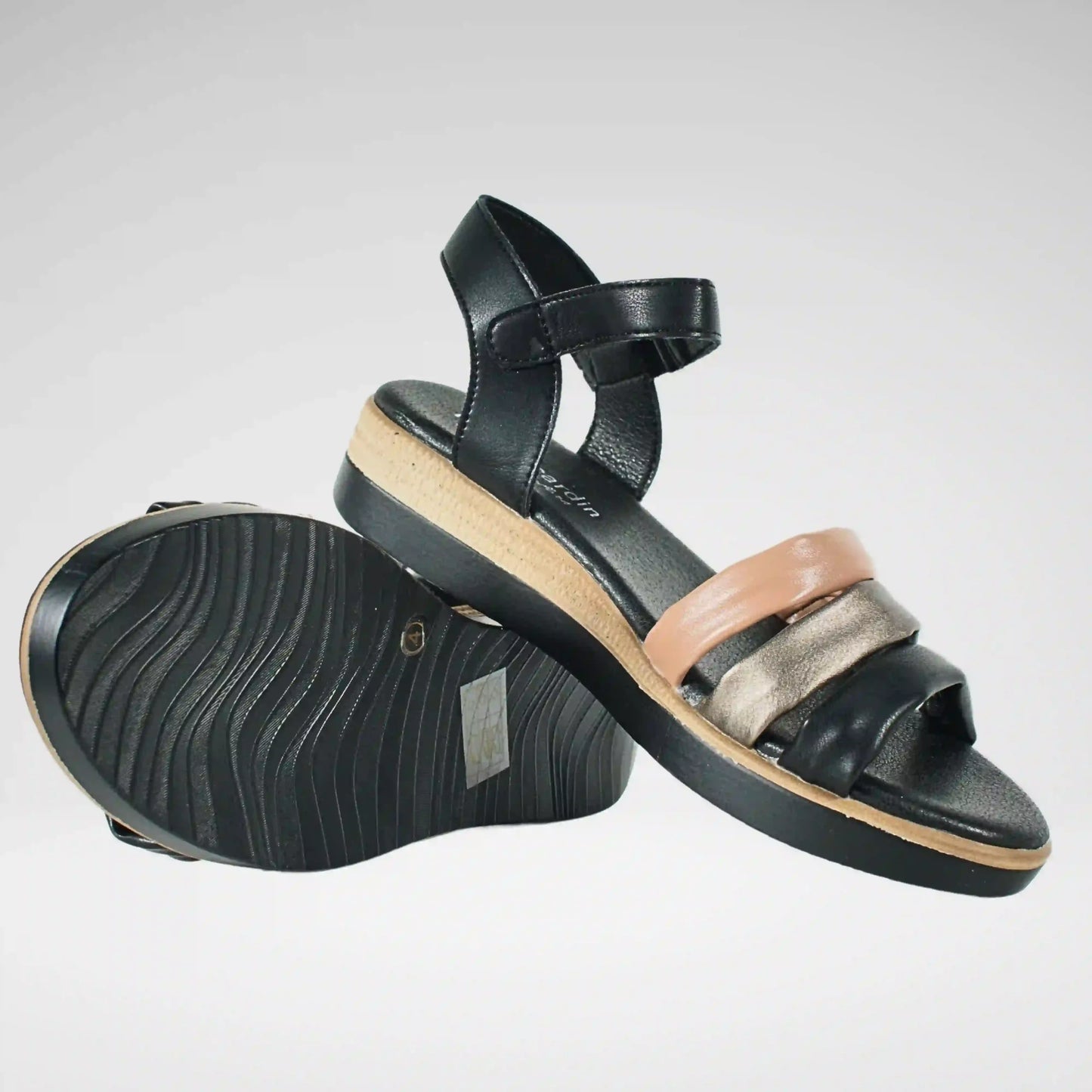Pierre Cardin Minate Sandal | Black