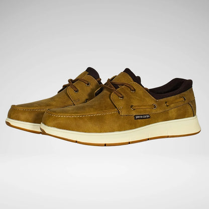 Pierre Cardin Patrick Shoe | Tan/White