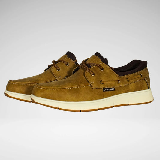 Pierre Cardin Patrick Shoe | Tan/White