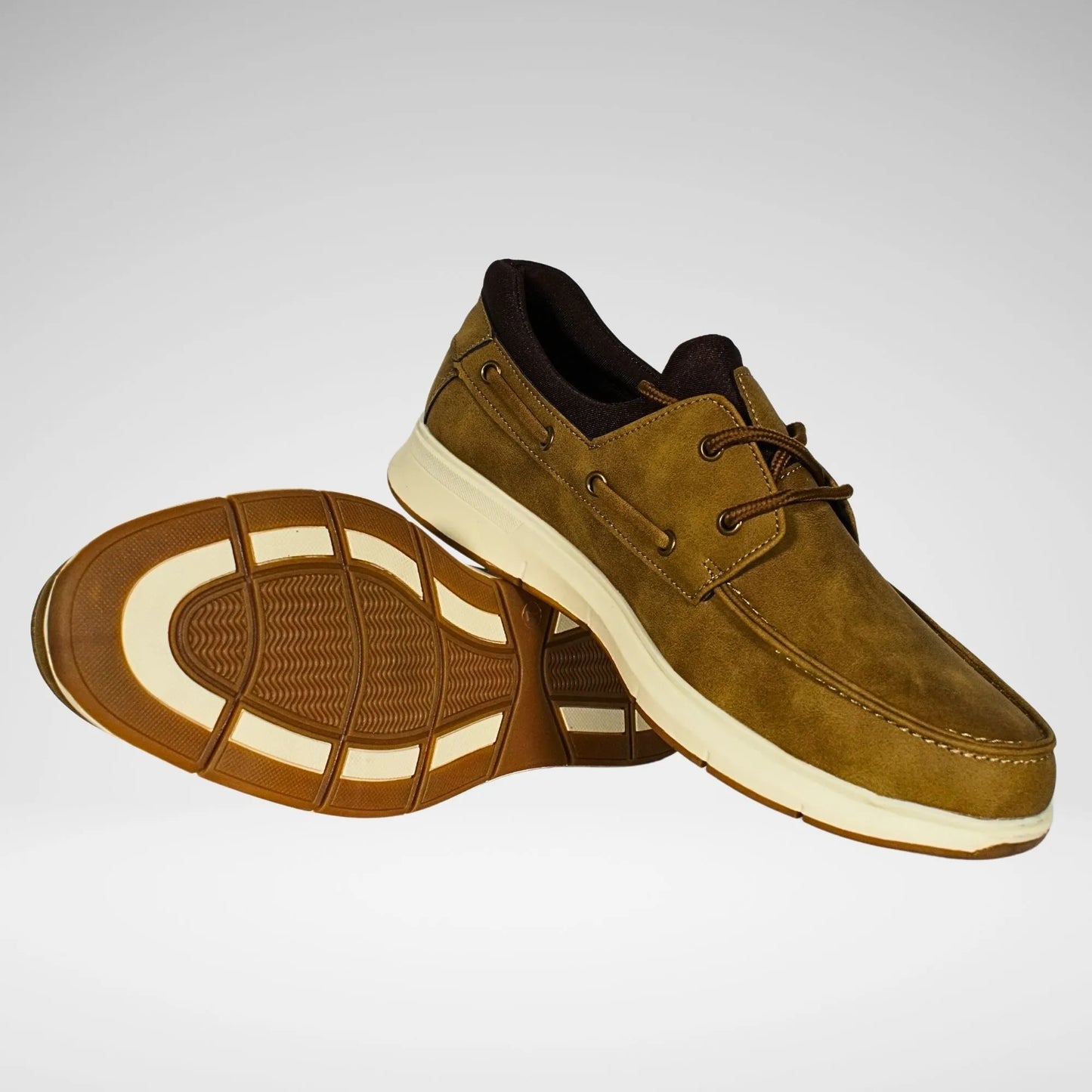 Pierre Cardin Patrick Shoe | Tan/White