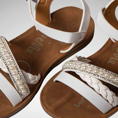 PIERRE CARDIN  - AMARA SANDAL - GS3664 - WHITE - R209.99