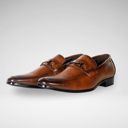 PIERRE CARDIN - ANTON FML SLIP SHOES - M6814 - TAN