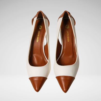 PIERRE CARDIN - GUETTA 1 WHITE TAN A0 - LH7342 - TAN/WHITE