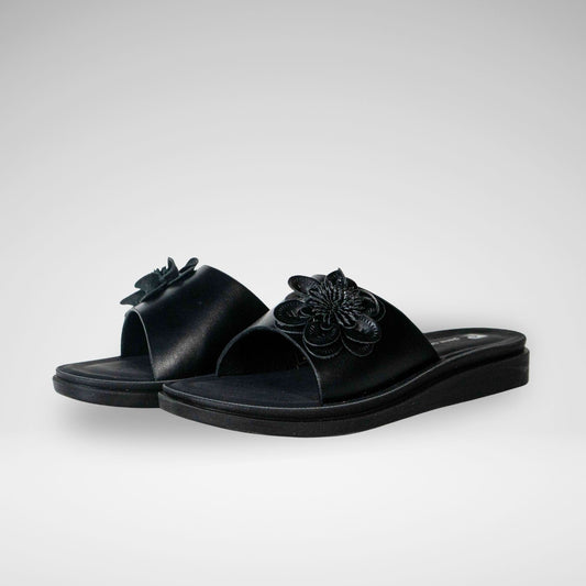 PIERRE CARDIN - MARGUERITE SANDAL - LS5820 - BLACK