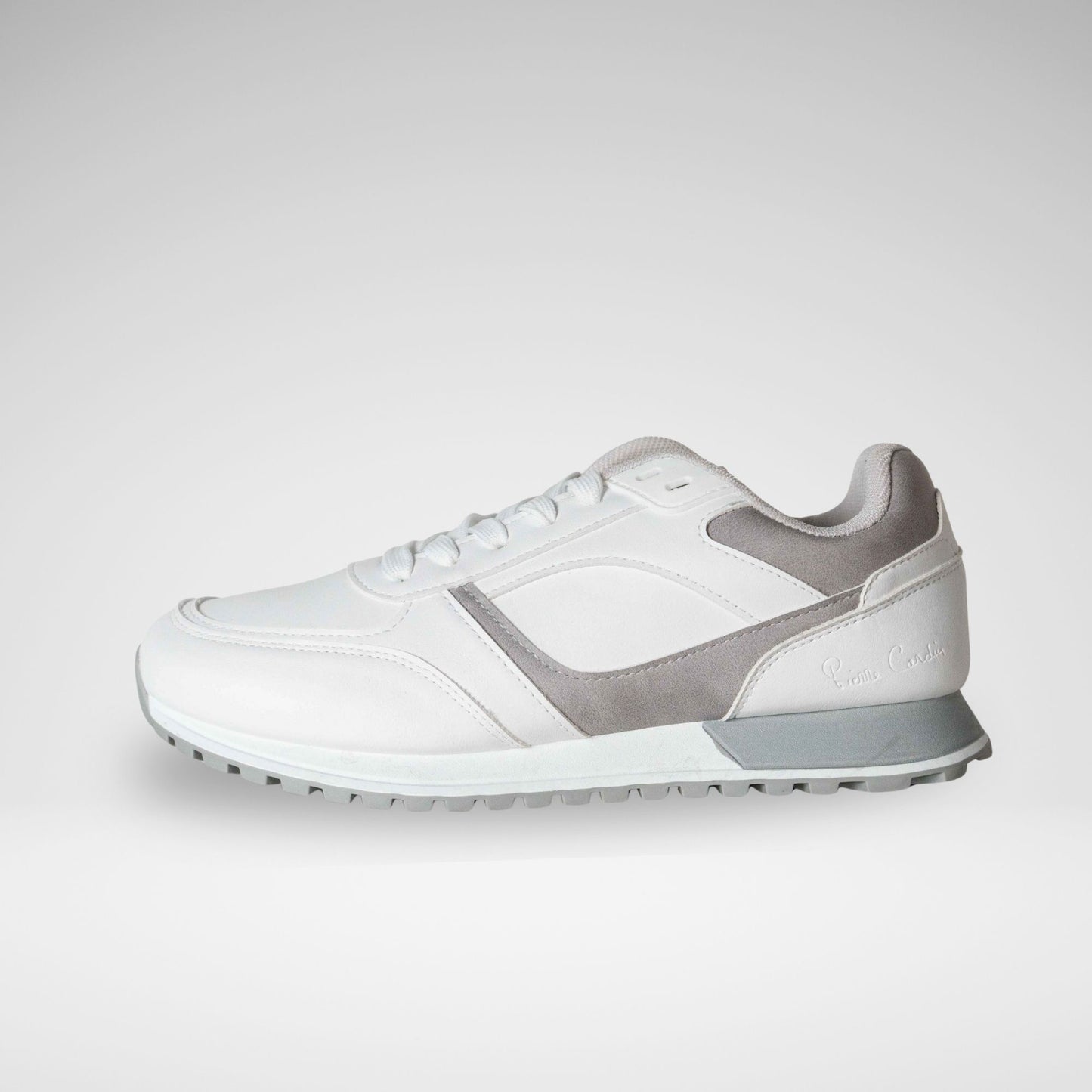 PIERRE CARDIN - MILLER CASUAL LACE UP WHITE GREY A1 - MC6814 - WHITE GREY