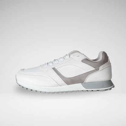 PIERRE CARDIN - MILLER CASUAL LACE UP WHITE GREY A1 - MC6814 - WHITE GREY