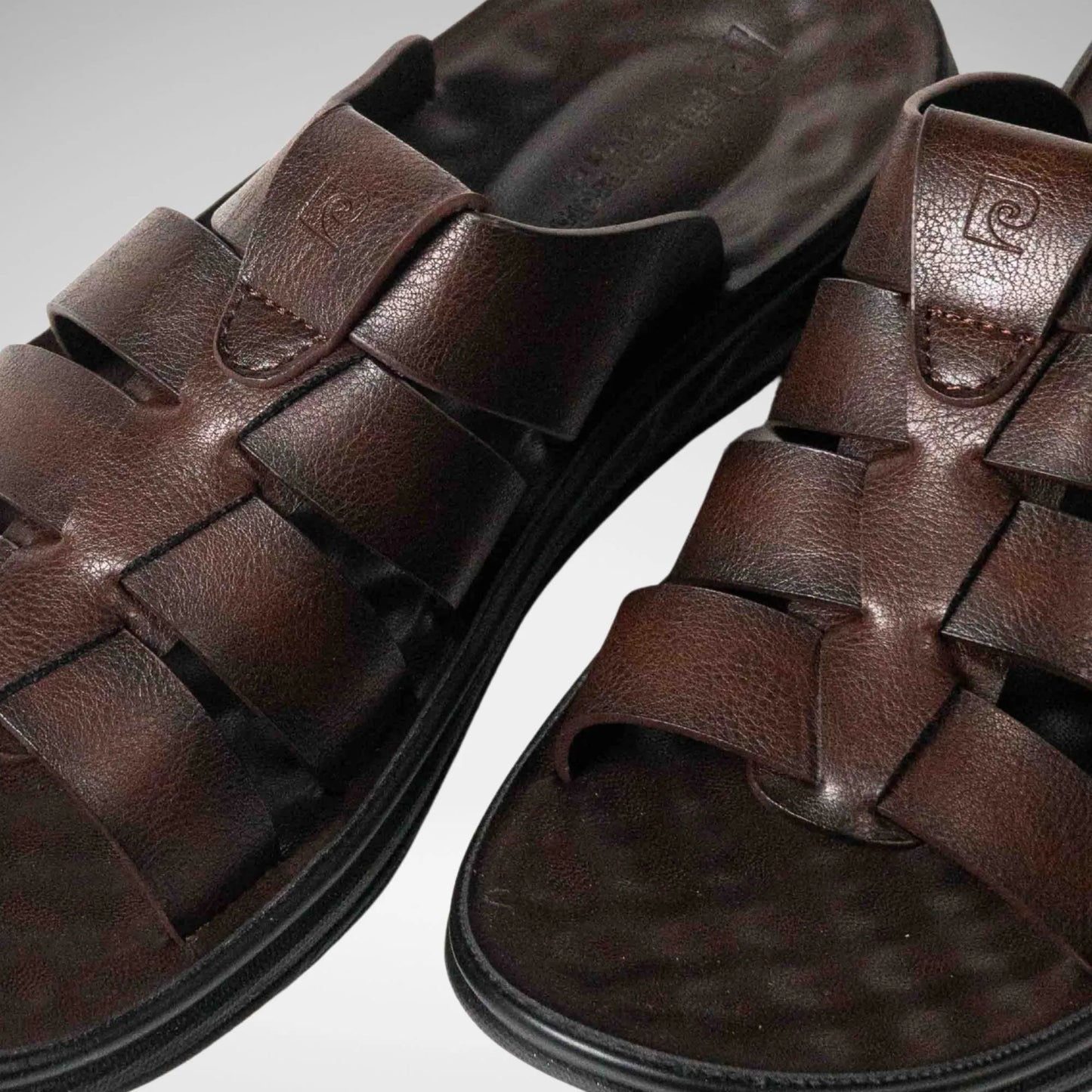 PIERRE CARDIN  - REN SANDAL - MS6859 - BROWN- R419.99