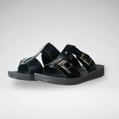 PIERRE CARDIN - SENNA BLACK B2 SANDAL - LS5816 - BLACK
