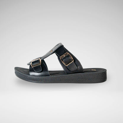 PIERRE CARDIN - SENNA BLACK B2 SANDAL - LS5816 - BLACK