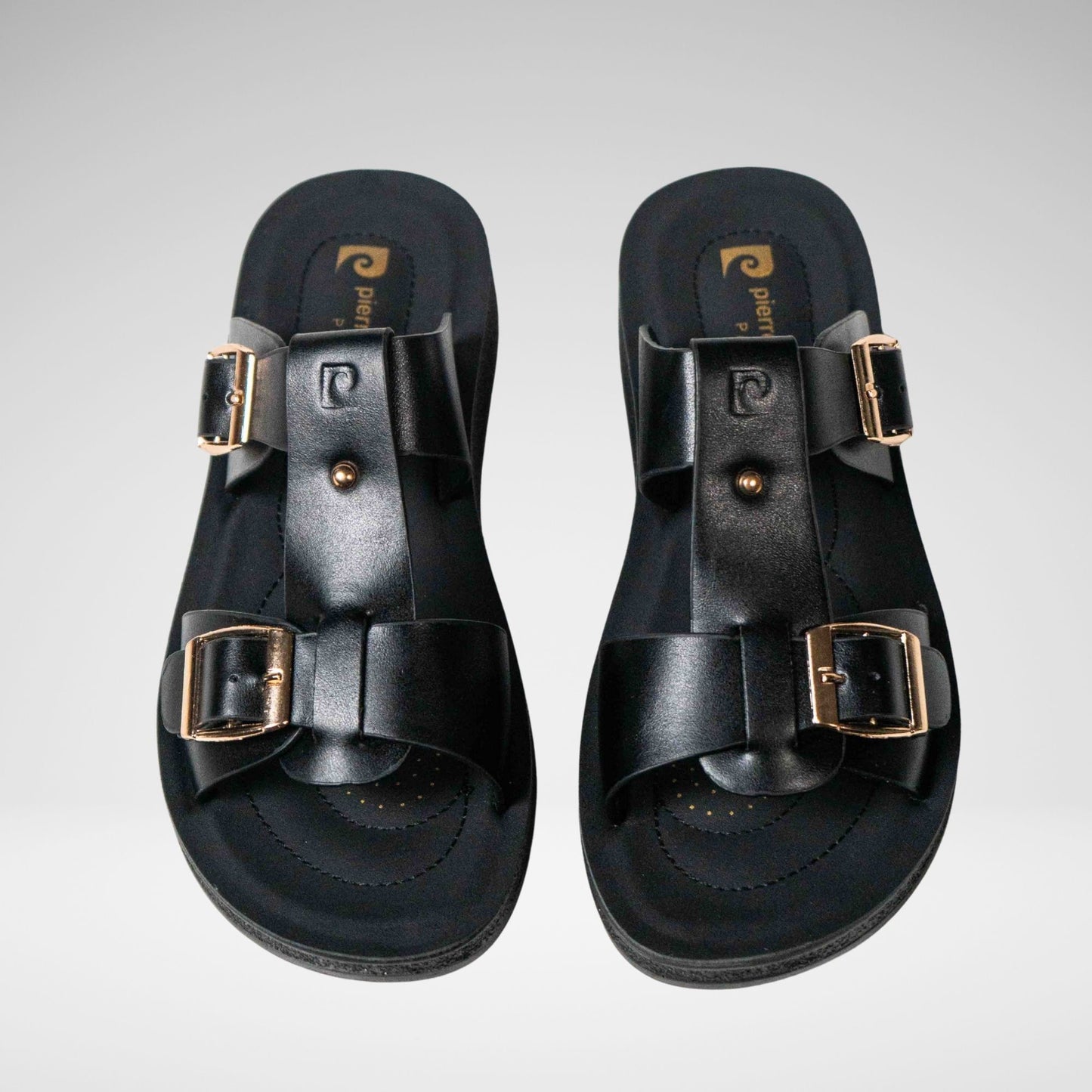 PIERRE CARDIN - SENNA BLACK B2 SANDAL - LS5816 - BLACK