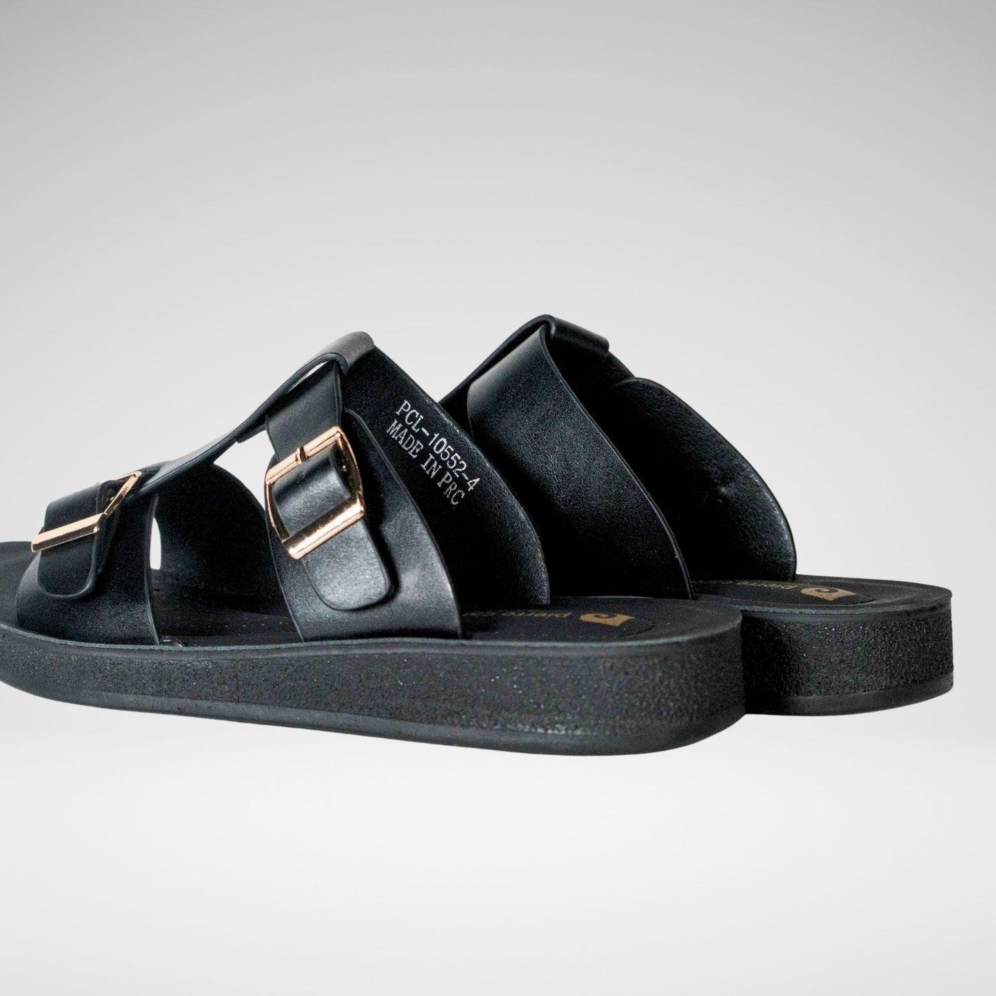 PIERRE CARDIN - SENNA BLACK B2 SANDAL - LS5816 - BLACK
