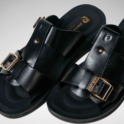 PIERRE CARDIN - SENNA BLACK B2 SANDAL - LS5816 - BLACK