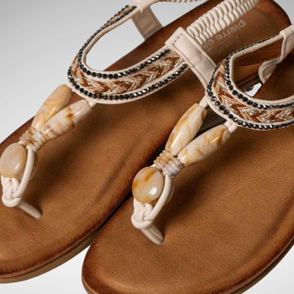 PIERRE CARDIN - SHELLY SANDAL - LS5817 - WHITE