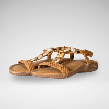 PIERRE CARDIN - SKYLA SANDAL - LS5818 - TAN