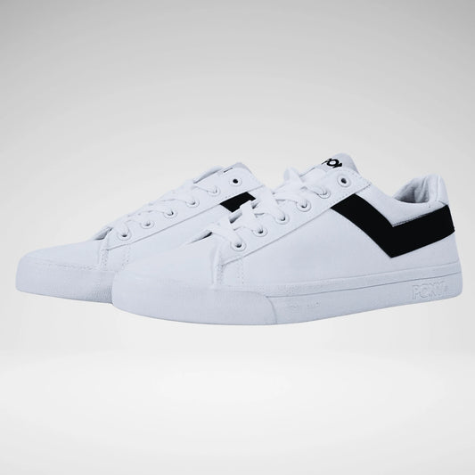Pony Top Star Canvas Sneaker | White