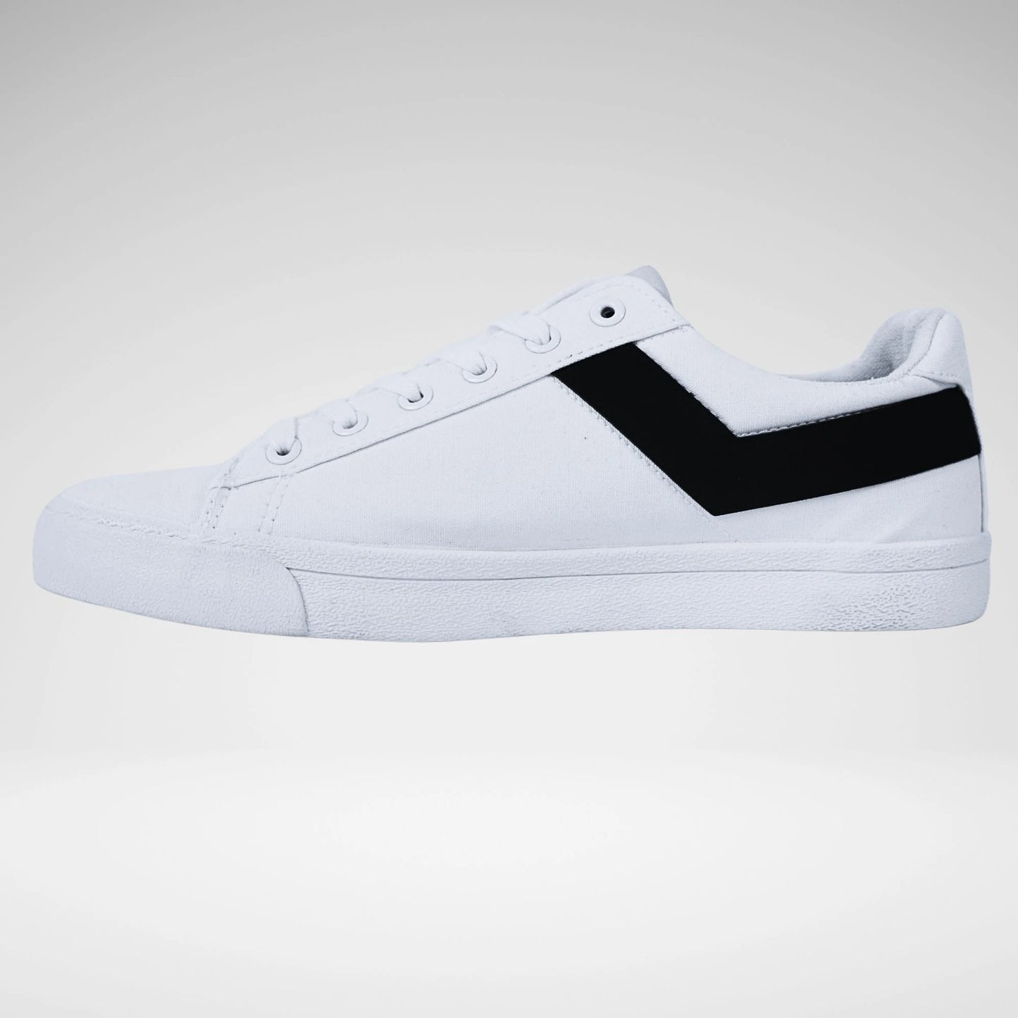 Pony Top Star Canvas Sneaker | White