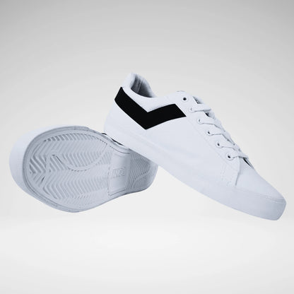 Pony Top Star Canvas Sneaker | White