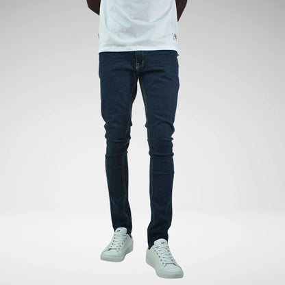 Refuel Waxed Coated Jeans | Jet Black
