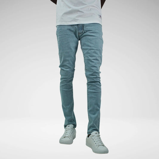 Refuel Men's Jeans | Destroyed Blue