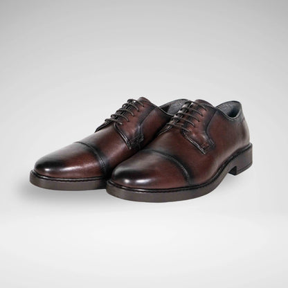 ROBERTO MORINO M6795 Marcel1lea Leather Shoe Chocolate