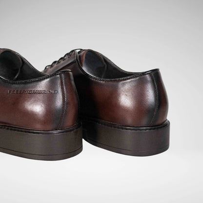 ROBERTO MORINO M6795 Marcel1lea Leather Shoe Chocolate