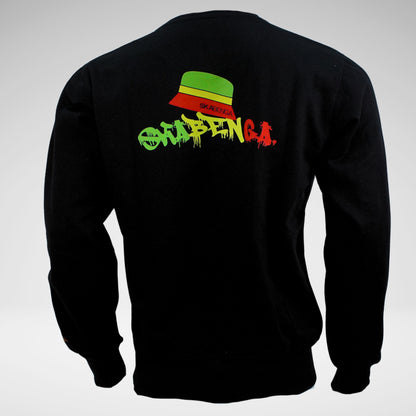 Skabenga Hola Crew Track Top | Black