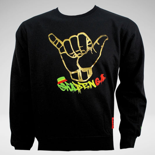 Skabenga Hola Crew Track Top | Black