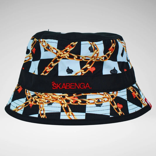 SKABENGA NOSTRA FLOPPY HAT BLACK