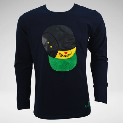 Skabenga Skimmer Long Sleeve T-Shirt | Navy