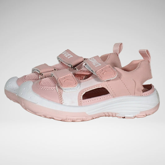 Soviet Adventure Kids Sandal | Pink/White