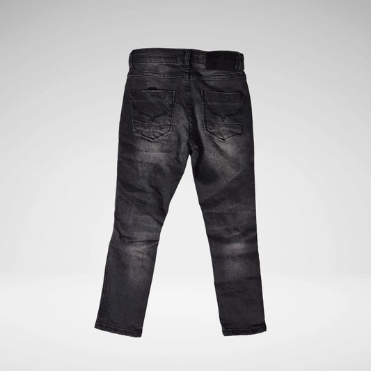 SOVIET - BJ2349 - CRUMBLE DENIM JEAN - CHARCOAL - R559.99