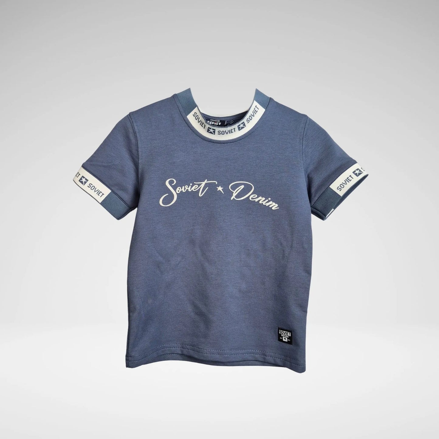 SOVIET - BTS2483 -ANCHOR FASHION TEE - BLUE - R199.99