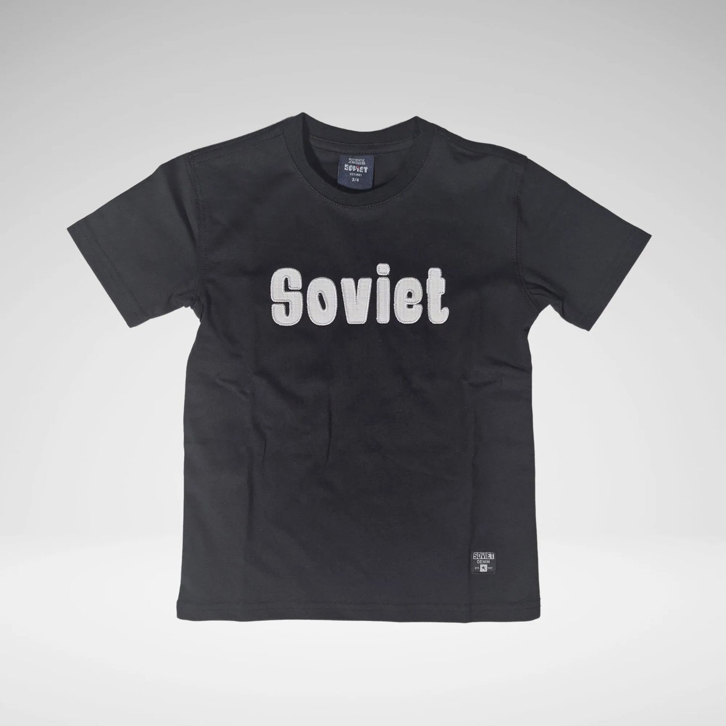 SOVIET BTS2500 PARALLAX TEE - BLACK