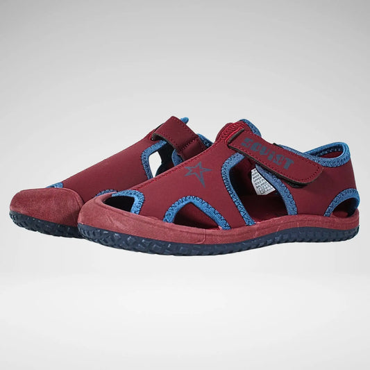Soviet K-Singh Neoprene Sandal | Burgundy/Navy